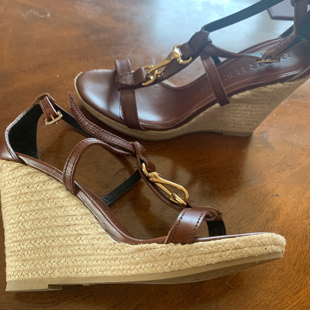 Burberry wedges